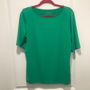Susan Graver Green Tee Shirt